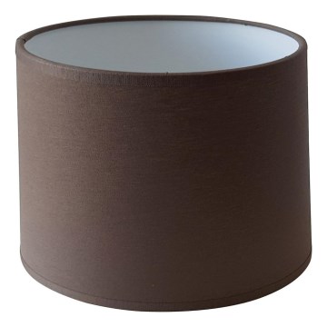 Abat-jour de rechange universel WALEC pour douille E27, Ø 16 cm — marron
