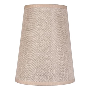 Abat-jour rechange pour suspension et applique murale ANTONIO E14 150x120 mm beige