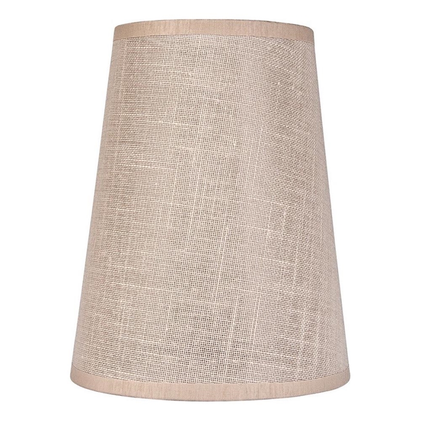 Abat-jour rechange pour suspension et applique murale ANTONIO E14 150x120 mm beige