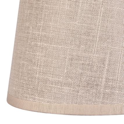 Abat-jour rechange pour suspension et applique murale ANTONIO E14 150x120 mm beige