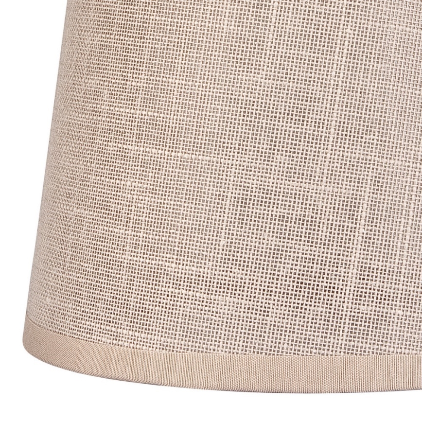 Abat-jour rechange pour suspension et applique murale ANTONIO E14 150x120 mm beige