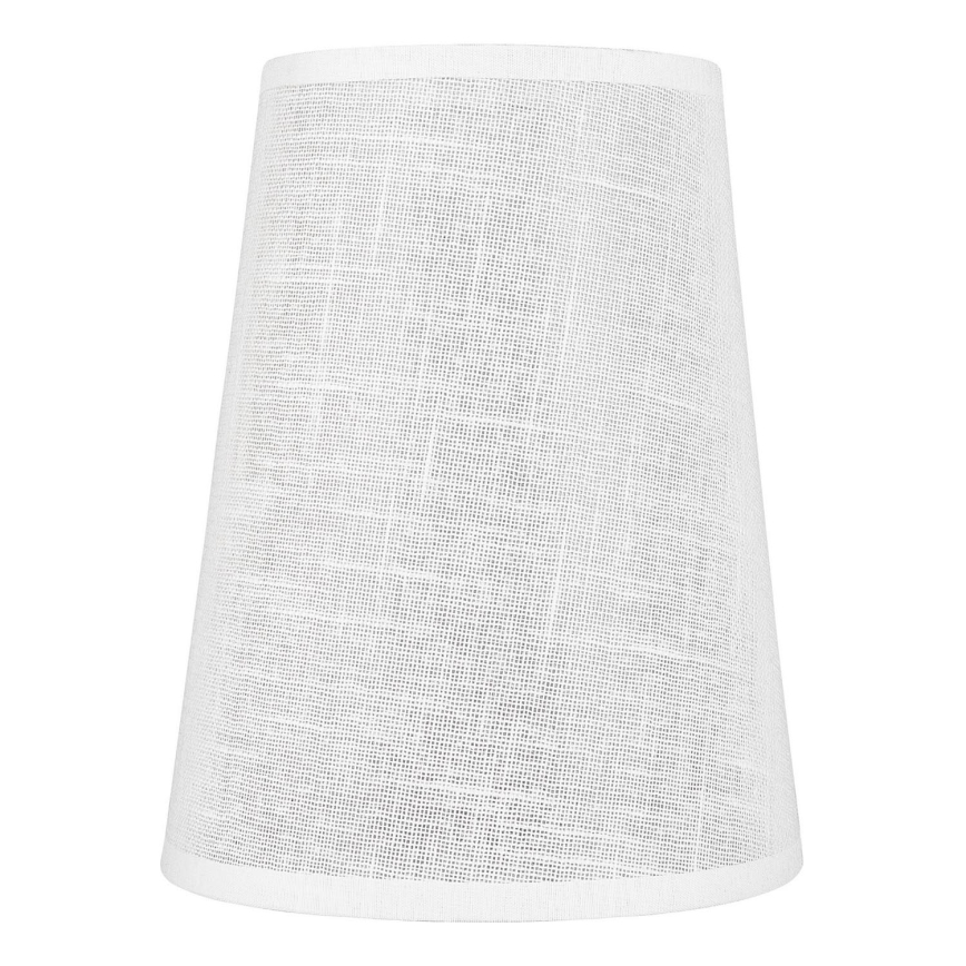 Abat-jour rechange pour suspension et applique murale ANTONIO E14 150x120 mm blanc