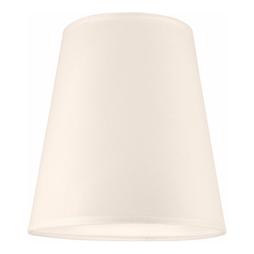Abat-jour rechange pour suspension et applique murale ELLIE E27 d. 15 cm crème