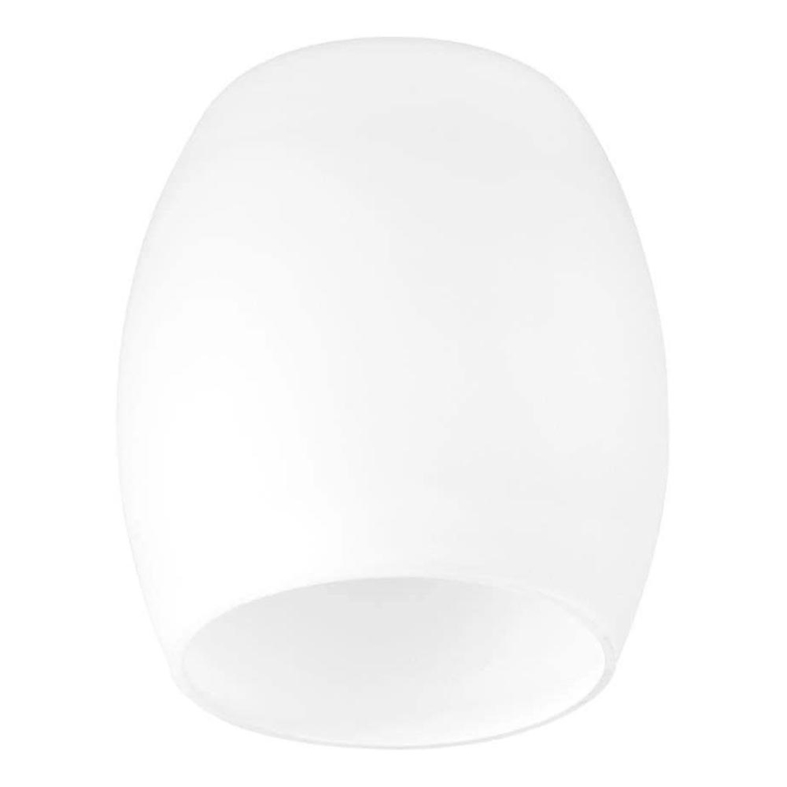 Abat-jour rechange pour suspension et applique murale PISA E27 d. 12 cm blanc