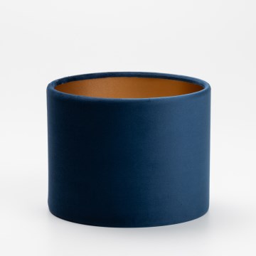 Abat-jour rechange pour suspension et lampadaire TERCINO E27 16x20 cm bleu
