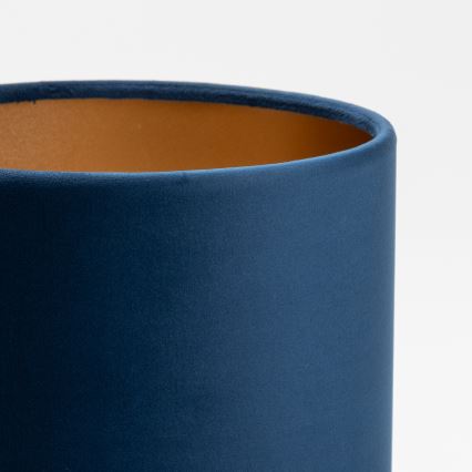 Abat-jour rechange pour suspension et lampadaire TERCINO E27 16x20 cm bleu
