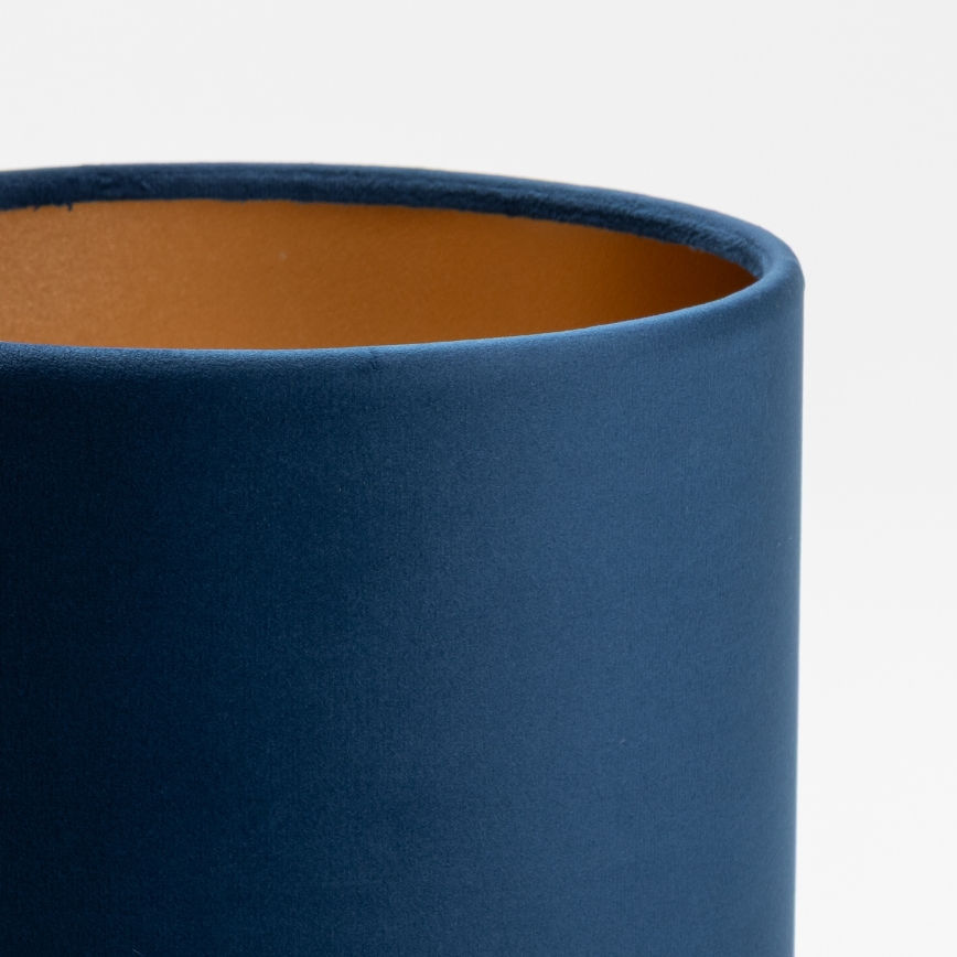 Abat-jour rechange pour suspension et lampadaire TERCINO E27 16x20 cm bleu