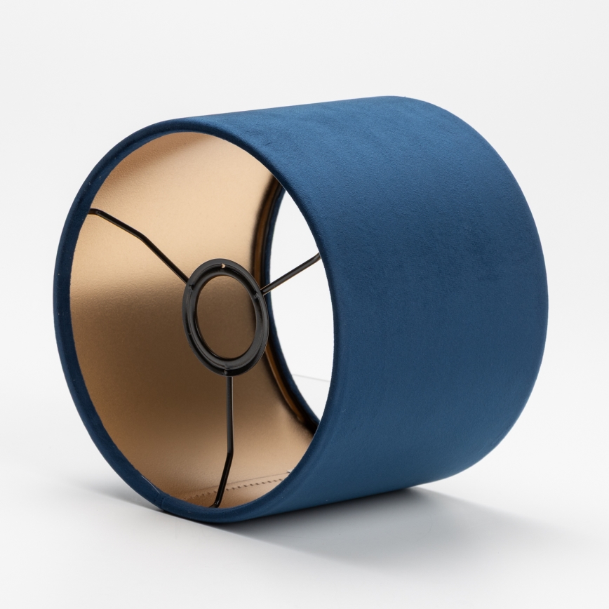 Abat-jour rechange pour suspension et lampadaire TERCINO E27 16x20 cm bleu