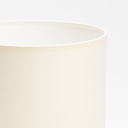 Abat-jour rechange pour suspension et lampe de table DEVA E27 16x20 cm crème