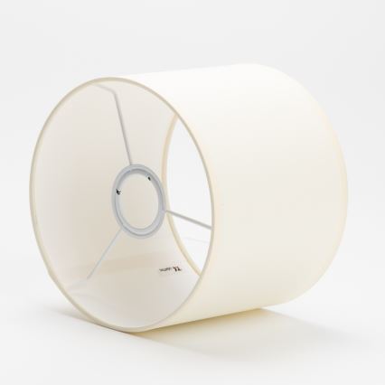 Abat-jour rechange pour suspension et lampe de table DEVA E27 16x20 cm crème