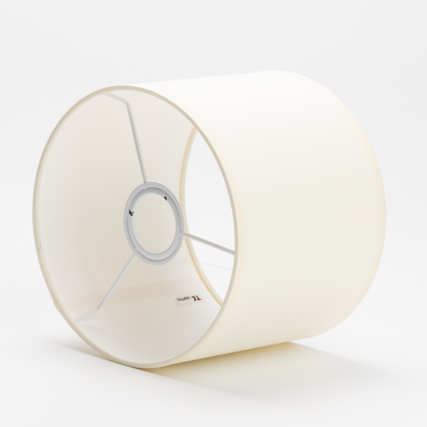 Abat-jour rechange pour suspension et lampe de table DEVA E27 16x20 cm crème