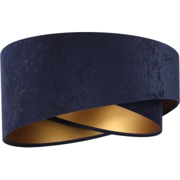 Abat-jour universel GALAXY E27 d. 45 cm bleu/doré