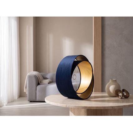 Abat-jour universel GALAXY E27 d. 45 cm bleu/doré