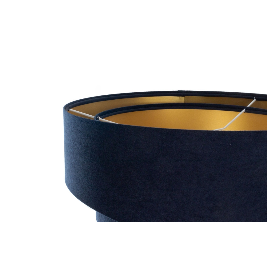 Abat-jour universel GALAXY E27 d. 45 cm bleu/doré