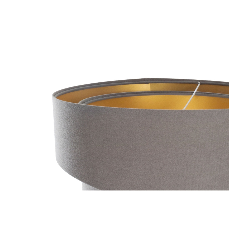 Abat-jour universel GALAXY E27 d. 45 cm gris/doré