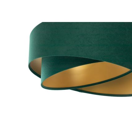 Abat-jour universel GALAXY E27 d. 45 cm vert/doré