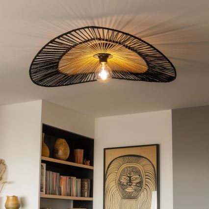 Abat-jour universel KERIA Ø 100 cm marron/noir