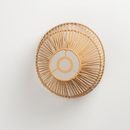 Abat-jour universel KERIA, Ø 30 cm, marron