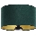 Abat-jour universel STANDART E27 d. 45 cm vert/doré