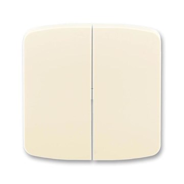 ABB 3558A-A652 C - Gedeelde afdekking voor schakelaar TANGO ivoor