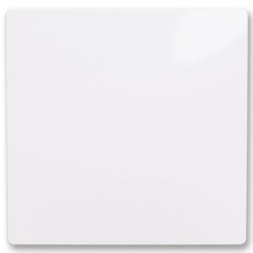 ABB 3559T-A00651 500 - Plaque pour interrupteur simple ZONI blanche
