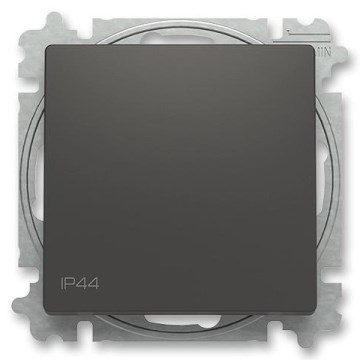ABB 3559T-A06940 237 - Trappenschakelaar zonder frame nr. 6 ZONI IP44 mat zwart
