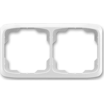 ABB 3901A-B20 S - Cadre double TANGO gris