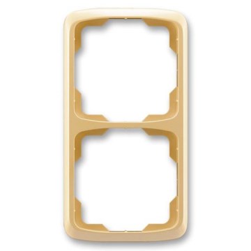ABB 3901A-B21 D - Cadre double TANGO beige