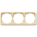 ABB 3901A-B30 D - Drievoudig afdekraam TANGO beige