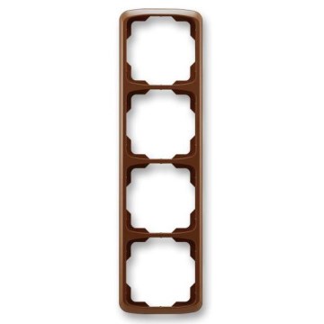 ABB 3901A-B41 H - Cadre quadruple TANGO marron