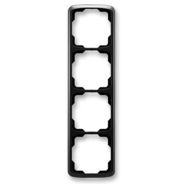 ABB 3901A-B41 N - Cadre 4 postes TANGO noir