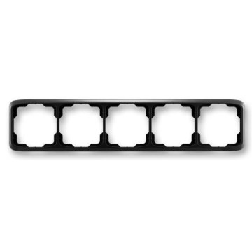 ABB 3901A-B50 N - Cadre 5 modules TANGO noir