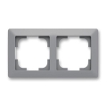 ABB 3901T-A00020 141 - Enjoliveur double ZONI gris