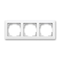 ABB 3901T-A00030 240 - 3-voudig afdekraam ZONI mat wit