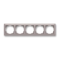 ABB 3901T-A00050 144 - Vijfvoudig afdekraam ZONI greige