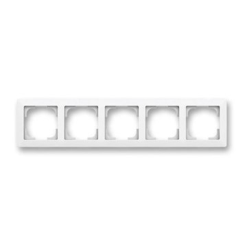 ABB 3901T-A00050 240 - Cadre 5 modules ZONI blanc mat