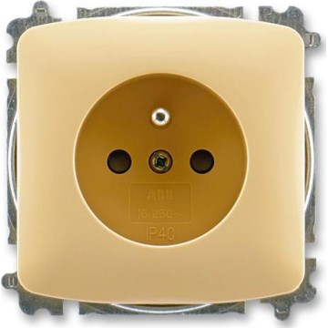 ABB 6619A-A06357 D - Prise domestique sans cadre TANGO 250V beige