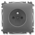 ABB 6619A-A06357 S2 - Wandcontactdoos zonder afdekraam TANGO 250V donkergrijs
