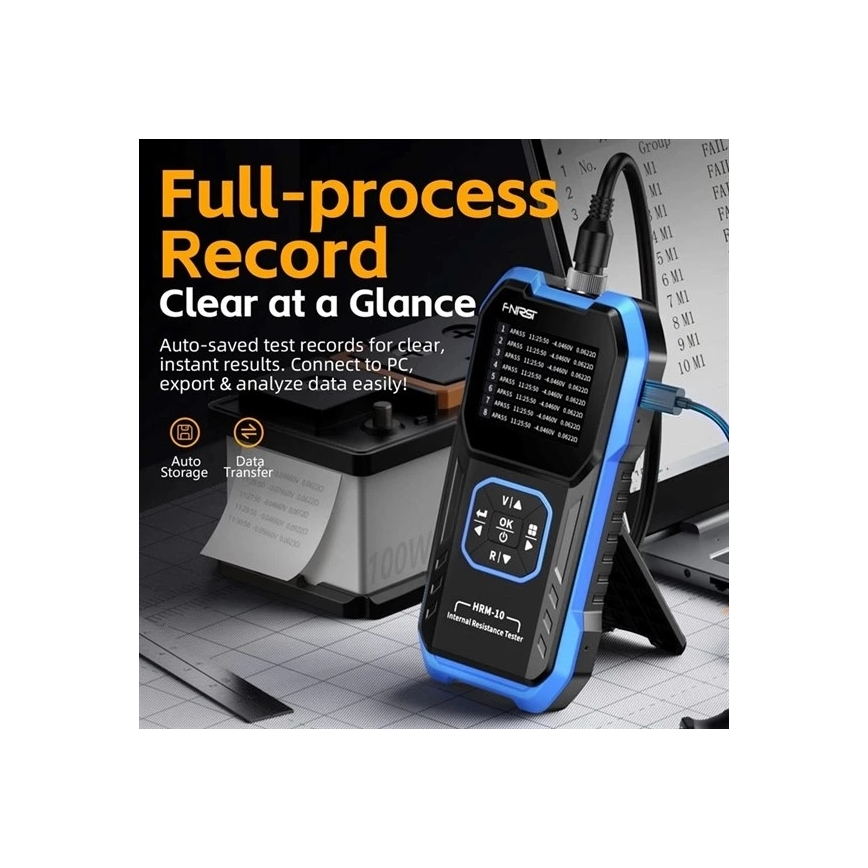 Accutester 100 V, 1000 mAh