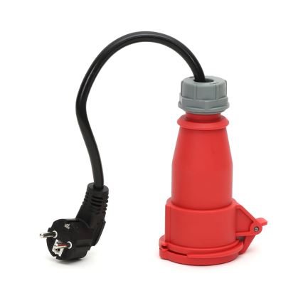 Adaptateur CEE pour voitures électriques SCHUKO 30 cm