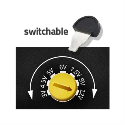 Adaptateur d'alimentation 2250 mA 3-12V