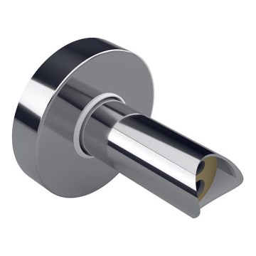 Adaptateur de connexion 6,4x6,4 cm argenté