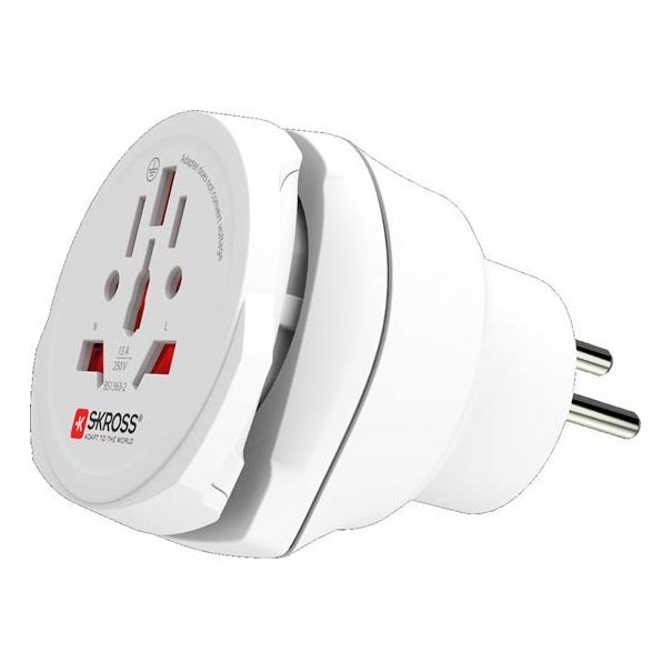 Adaptateur de voyage pour Israël, type H