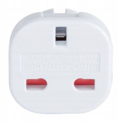 Adaptateur de voyage prise UK vers EU