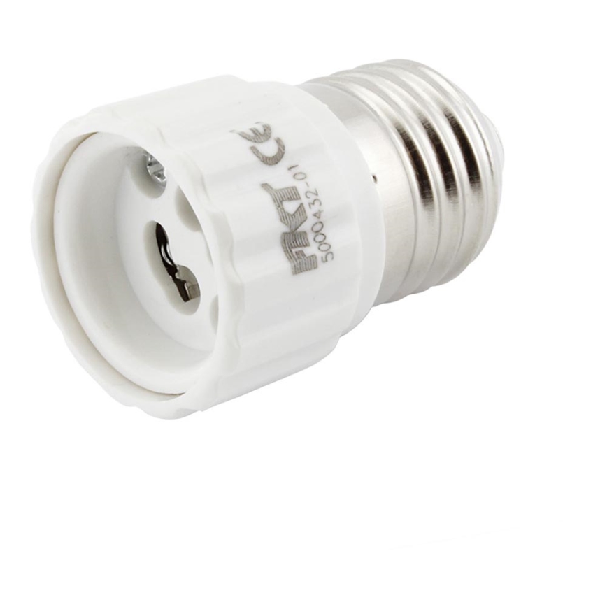 ADAPTATEUR DE CULOT E27 VERS GU10