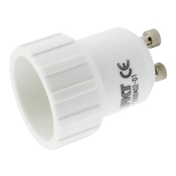 Adapter van E14 naar GU10 fitting