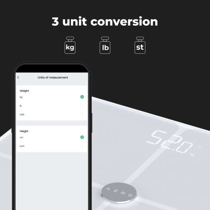 AENO - Balance connectée 3xAAA