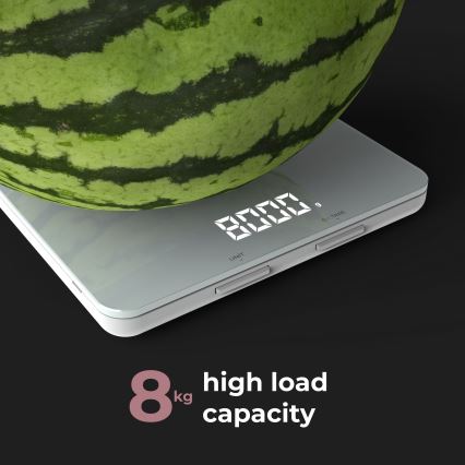 AENO - Balance connectée de cuisine 3xAAA Bluetooth