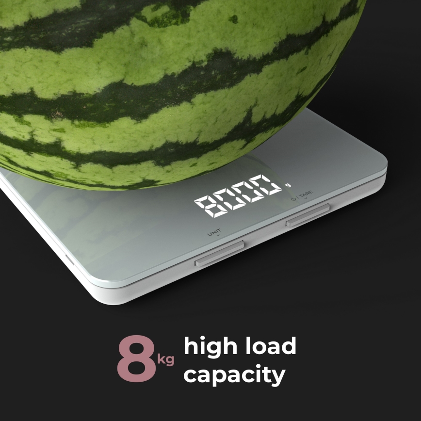 AENO - Balance connectée de cuisine 3xAAA Bluetooth