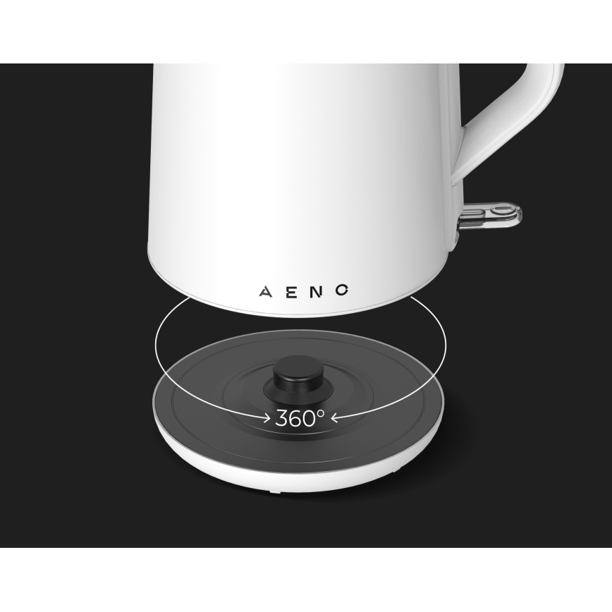 AENO - Bouilloire électrique 1,5 l 2200W/230V blanche